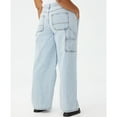 thumbnail image 2 of Cotton On Plus Size Trendy Carpenter Jeans Barlee Blue 16W B4HP, 2 of 4