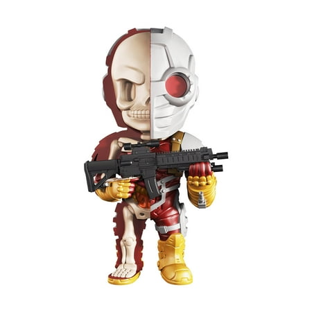 UPC: 0641489934563 | 4D Master 4D XXRAY Dissected Vinyl Art Figure – DC Justice League Comics: Deadshot