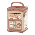 thumbnail image 3 of Hucha electrónica, caja de ahorro de dinero para niños, caja de ahorro de dinero con huella dactilar, contraseña segura para niños, valor excepcional, 3 of 8