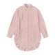 thumbnail image 5 of Sudadera corta,Camisa de solapa de color liso para mujer, jersey holgado con volantes en el bajo, blusa de poliéster de manga larga, top informal de moda para el trabajo, sopatenor, 5 of 9