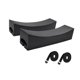 thumbnail image 4 of Almohadillas para portaequipajes de techo, bloques de espuma para kayak, portakayaks ligeros y antideslizantes para techo de coche con correas de suje, 4 of 9
