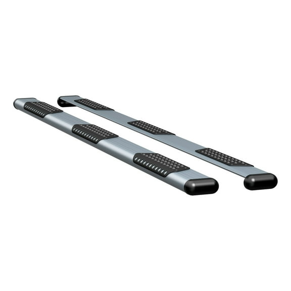 LUVERNE 583114-570237 O-Mega II 114-Inch Wheel to Wheel Silver Aluminum Side Steps, Select Dodge Ram 1500, 2500, 3500