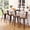 Rusty, variant on Andeworld Metal Bar Stools Set of 4, 26" Counter Height Barstools with Backs, Metal frame barstools, Modern farmhouse high-back bar chairs, Larger seat for kitchen and dining islands, Navy Blue