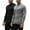 Black/Heather Charcoal, variant on DevOps Men's Thermal Turtle Neck Compression Shirts, 2 Pack (Medium, Black/Black)