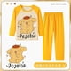 thumbnail image 4 of Sanrios Conjunto de pijama cómodo para niños y niñas Anime Hello Kittys Kuromi Cinnamoroll lindo cuello redondo pantalones de manga larga ropa de descanso, 4 of 5