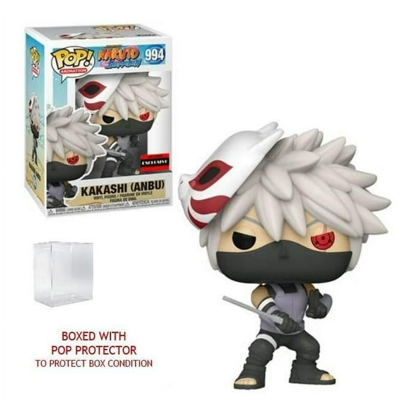 Funko Pop! Naruto: Shippuden Kakashi ANBU #994 AAA Anime Exclusive (Bundled with Protector to Protect Display Box)