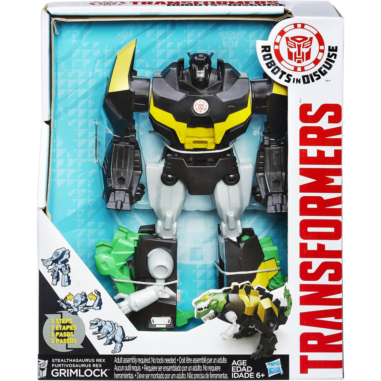 transformers robots in disguise 3 step changers