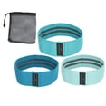 thumbnail image 1 of 3 bandas de resistencia elásticas de alta fuerza de tracción para ejercicios de piernas, glúteos para entrenamiento de cadera en cuclillas, azul lago, azul, azul oscuro YUNYI BRAND  Deportes, 1 of 8