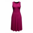 thumbnail image 5 of Kezqiaxn Sundresses for Women Fashion Striped Splicing Sleeveless Vacation Dress Trendy Summer Dresses Cute Clothes, 5 of 5