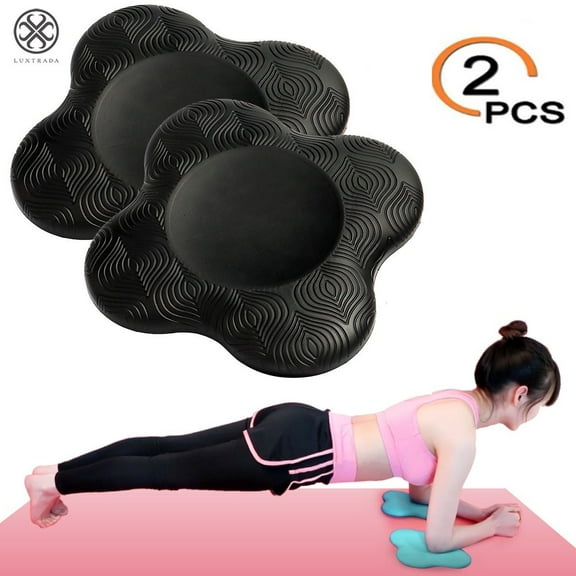Luxtrada Yoga Knee Pad Cushion Extra Thick for Knees Elbows Wrist Hands Head PU Foam Yoga Pilates Work Out Kneeling pad