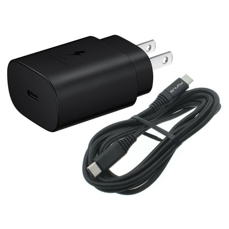 PD Type-C 25W Fast Home Charger for Cricket Debut Smart/S3/S2/Flex - 6ft USB-C Cable Quick Power Adapter Travel