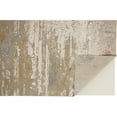 thumbnail image 4 of Feizy Aura Modern Abstract, Ivory/Gold/Gray, 8' x 10' Area Rug, Easy Care Stain Resistant Fade Resistant, Area Rug for Living Room and Bedroom, 4 of 9