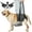 Dark Gray, variant on AUTOWT Dog Lift Harness - Hind Leg Support for Medium and Large Dogs, Adjustable Lift Aid for Elderly, Injured, or Arthritic Pets Recovering from Surgery or Mobility Issues