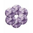 thumbnail image 7 of 15 Inch Round Placemats Set of 6, Purple Mountain Non Slip Heat Insulation PP Table Mats, Misty Forest Nature Woodland Pine Tree Landscape Washable Place Mats for Kitchen Dining Party Table Decor, 7 of 7