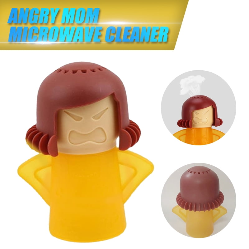 PENGXIANG Angry Mom Microwave Cleaner Angry Mom Mad Creay Mama Microwave Oven Cleaner High