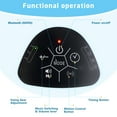 thumbnail image 5 of SACVON Portable Baby Swing, 5 Speed & Bluetooth Music, with Remote Control for Indoor Outdoor Use, for Infants 0-6 Months, Dark Gray, 5 of 11