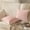 Blush Pink, variant on Decorative Throw Pillow for Sofa Bed Chair, Sculpted Texture Accent Cushion Series for Modern Cozy Home Styling,2-Pack