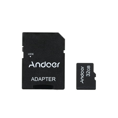 Camera Tf Card - Andoer 32GB Class 10 Memory Card TF Card TF Card Adapter for Camera Car Camera Cell Phone Table PC Audio Player GPS