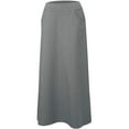 thumbnail image 3 of Women's Stretch Cotton Knit Western Style Ankle Length A-Line Skirt, 3 of 8