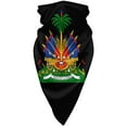 thumbnail image 5 of Sun Protection Face Mask Neck Gaiter Windproof Scarf Haiti Coat Of Arms Sunscreen Breathable Bandana Balaclava For Sport Outdoor, 5 of 7