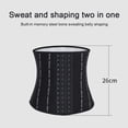 thumbnail image 6 of Waist Slimming Sweat Band Waist Cincher, Body Shaper Silver Ion Material Belt-Sport Trainer Girdle Belt For Weight Loss Fitness, 6 of 8