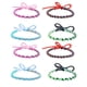 thumbnail image 1 of 8 pulseras tejidas de cuerda de la suerte, pulseras ajustables, para mujeres y hombres, 1 of 5