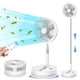 thumbnail image 1 of Lipety Ventilador de Viaje Plegable Alto con batería Recargable portátil de pie para Dormir - Ventilador de Cama Plegable con Pedestal para el Dormitorio del hogar, 1 of 5