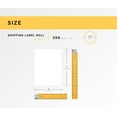 thumbnail image 3 of HOUSELABELS 4" x 3" Shipping Labels on 0.75" Core Compatible With Zebra and Rollo Printers, 35 Rolls / 200 Labels per Roll, 3 of 7