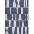 thumbnail image 2 of JONATHAN Y TUSCAN SUN 8 x 10 Area Rug, Odette Geometric Abstract Two-Tone - Navy/Cream, TSN303B-8, 2 of 6