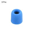 thumbnail image 3 of Unique Bargains Replacement Foam Ear Tips Earbuds Bud 5.1-6mm Small Size Earbuds Tips for Earphones Blue 8 Pcs, 3 of 5