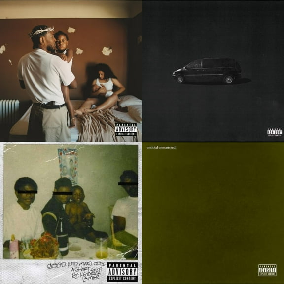 Mr. Morale & The Big Steppers (X) & Good Kid, M.A.A.D City (X) (10Th Anniversary Edition) & Good Kid, M.A.A.D City (Remixes) & Untitled Unmastered (X) [CD Bundle]