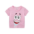 thumbnail image 3 of Ropa de dibujos animados para niños, camisetas de algodón con estampado de dibujos animados de manga corta de Anime para verano, 3 of 5