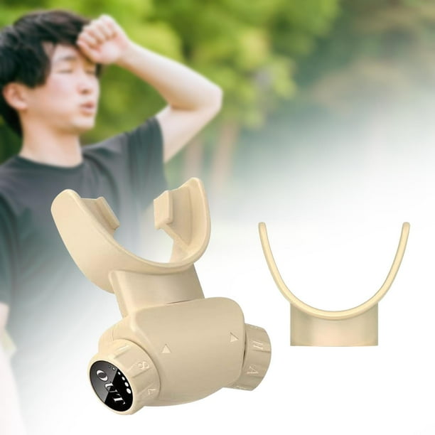FITYLE Breathing Exercise Device Comfortable Lung Training Fitness  Breathing Training White - Walmart Business Supplies