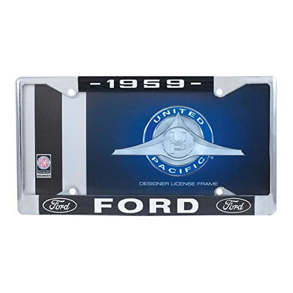 United Pacific A9049-59 1959 Ford License Plate Frame