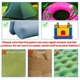 thumbnail image 5 of Kit de reparación de parches inflables impermeable, parche de reparación multiusos para colchón de aire, casa de rebote, piscina, juguetes inflables, tienda de campaña 12 piezas, 5 of 5