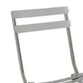 thumbnail image 5 of Benzara Industrial Styled Metal Folding Chair, 5 of 5