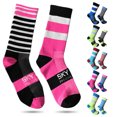 thumbnail image 2 of Calcetines de ciclismo Calcetines de bicicleta que absorben la humedad Hombres Mujeres Deportes Correr Gimnasio, 2 of 7