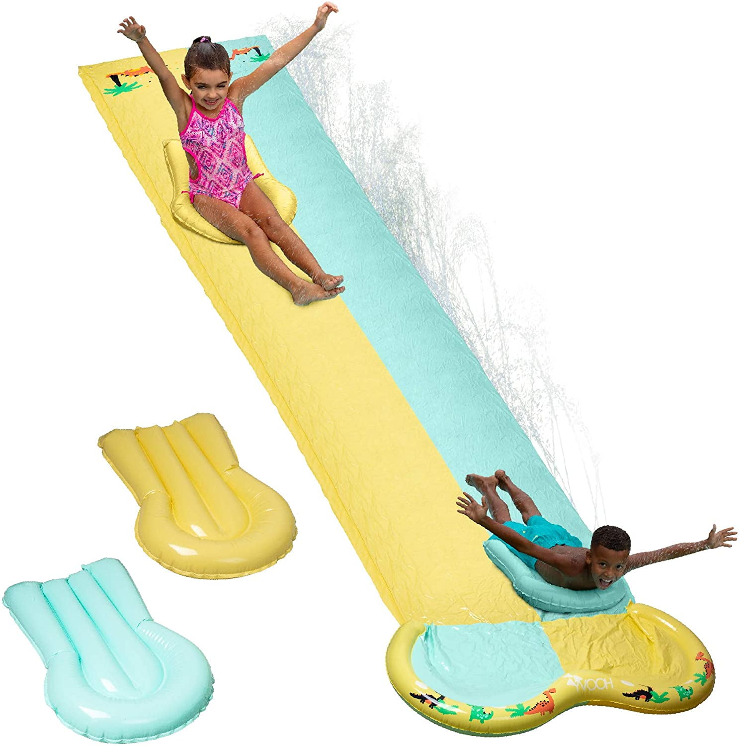 Slip N Slide Outdoor Inflatable Play Bounce Water 18' XL Speed Ramp Summer Toy 