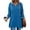 Blue, variant on Oversized Half Zip Hoodies for Women, V Neck Womens Sweatshirts, Fall Pullover Winter Outfits