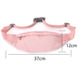 thumbnail image 2 of Riñonera con correa ajustable, ligera impermeable para deportes, gimnasio, entrenamiento, viajes, trabajo y desplazamientos, 2 of 5