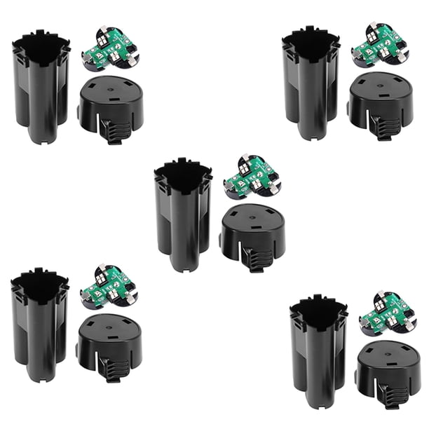 5X Caja de Plástico para Batería de Taladro Eléctrico BL1013 Placa de Circuito PCB para 12V 10,8 V Batería de Iones de Litio BL1013 BL1014