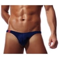 thumbnail image 6 of Musuos New Ice Silk Sexy Mens Bikini Swimwear Elastic Briefs Thongs G-String Underwear, 6 of 6