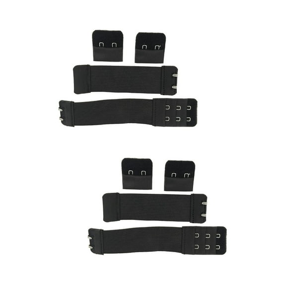 Underwear Extenders Buckle Bra Strap Extending Hooks Elastic Women's Miss 8 PCS