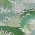 thumbnail image 5 of Awypu Durable and Washable Palm Tree Body Leafy Branches in Shades of Green Tropical Summer Nature Rainforest Island Jungle Shower Curtain White, 5 of 7