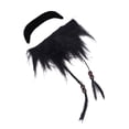 thumbnail image 3 of KAKOWELY Bigote de pirata para cosplay, accesorio fotográfico para disfraz, fiesta de Halloween (negro), 3 of 5