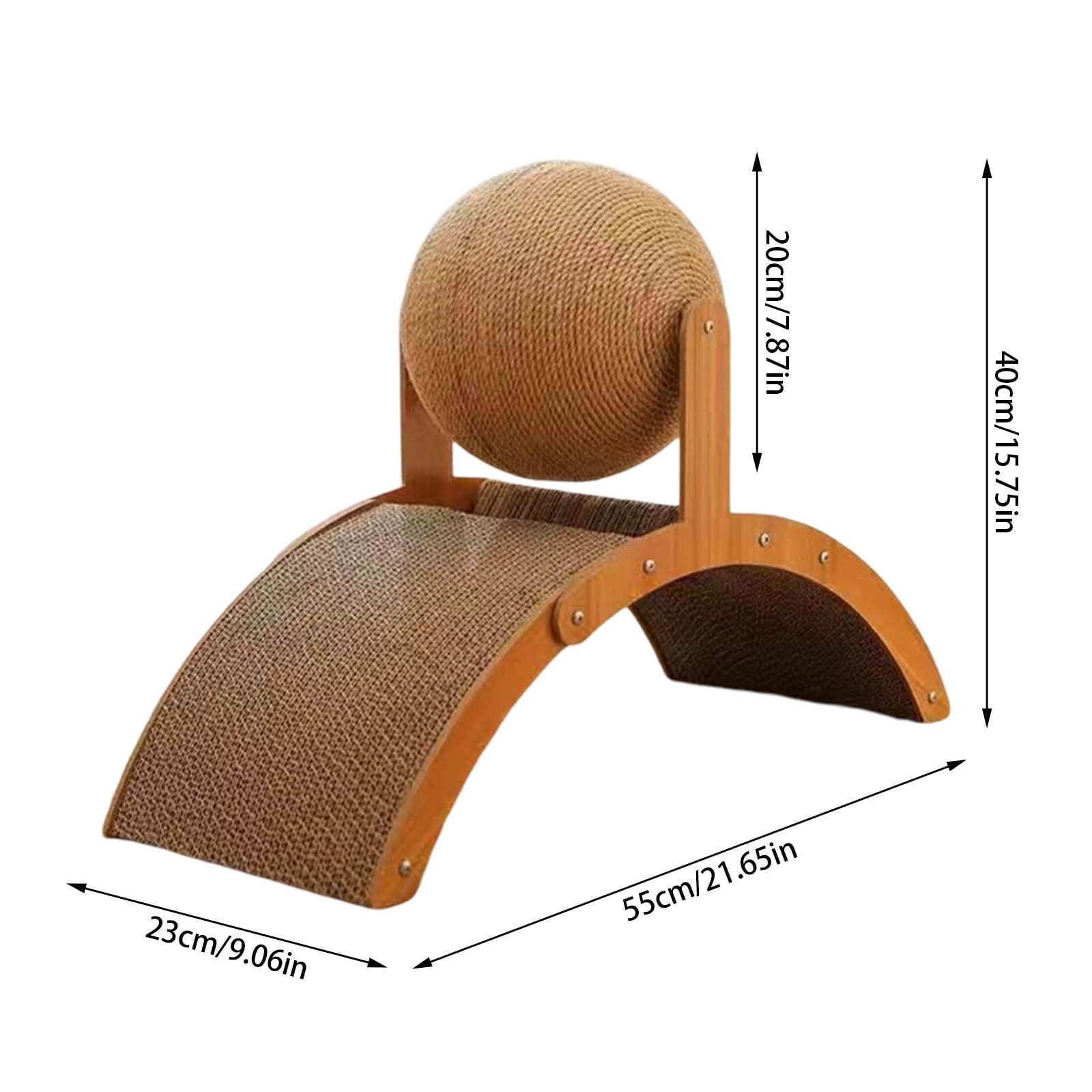 Pet Supplies Cat Scratching Post - Durable Cardboard Scratcher Interactive Sisal Board for Playful Cats Ideal Indoor Toy for Care and Exercise