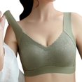 thumbnail image 2 of Vedolay Bras Women's No Side Effects Underwire Contour Bra,Green XL, 2 of 3