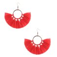 thumbnail image 1 of 1 par de pendientes de borla bohemios llamativos, recuerdo de fiesta, accesorio de moda para el Día de San Valentín, pendiente rojo brillante Ropa, zapatos y accesorios Miscelánea rojo brillante Minnieouse AP009556-11B, 1 of 6