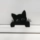 thumbnail image 4 of Adorno de puerta de metal con forma de gato XINYU 2024 Halloween vintage, 4 of 7