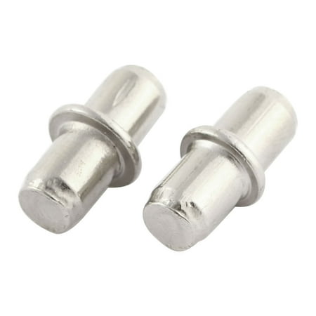 Footpeg Holder - 5mmx13.5mm Furniture Chest Hardware Metal Holder Shelf Pins Pegs Supports 2Pcs